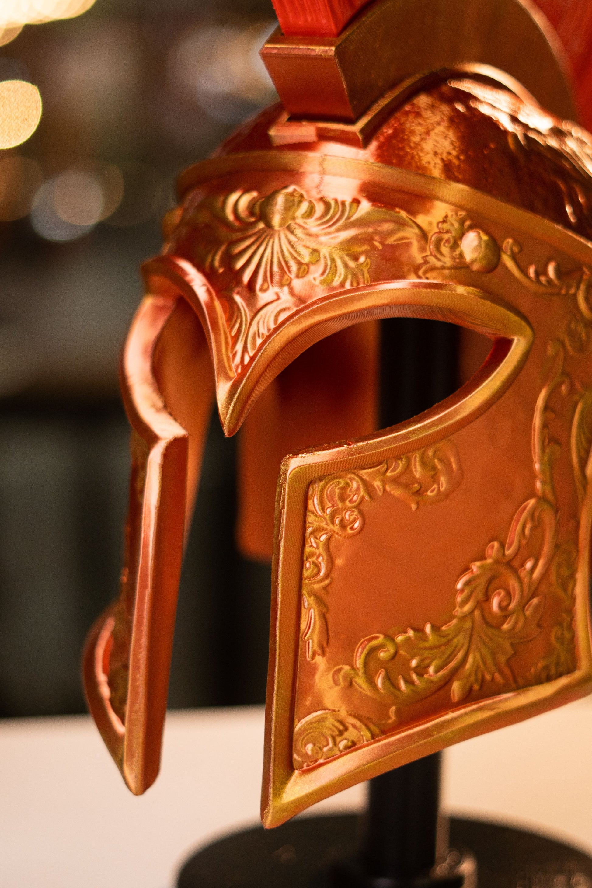 Forge of Valor: Spartan Warrior Helmet