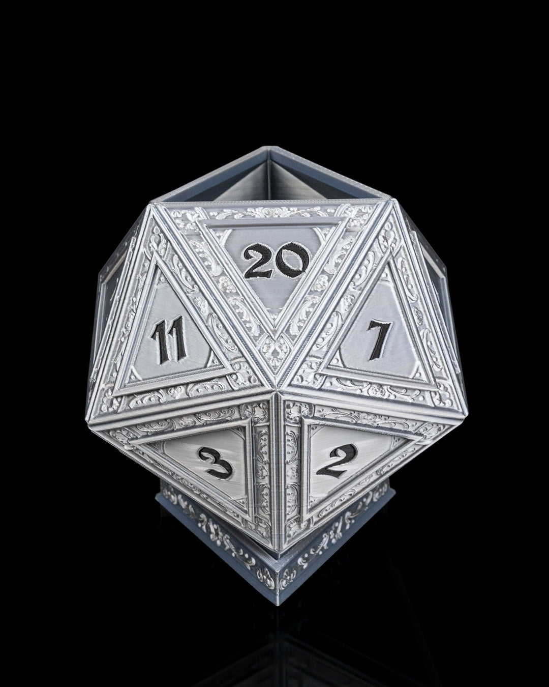 The Champion’s D20 Planter 🎲🛡️