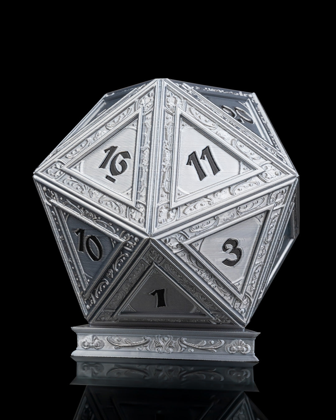 The Champion’s D20 Planter 🎲🛡️