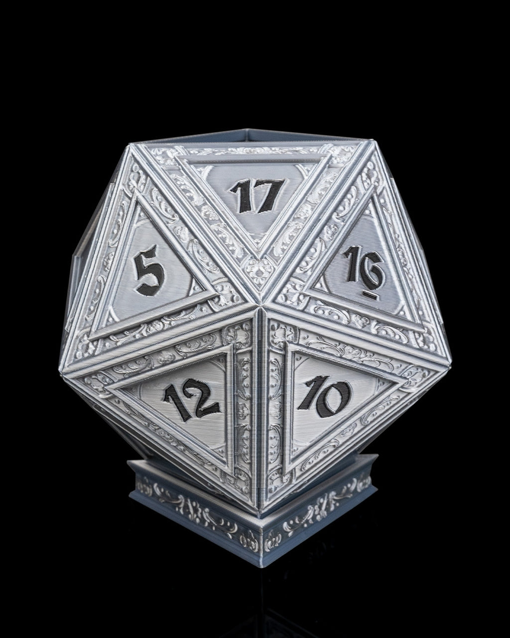 The Champion’s D20 Planter 🎲🛡️