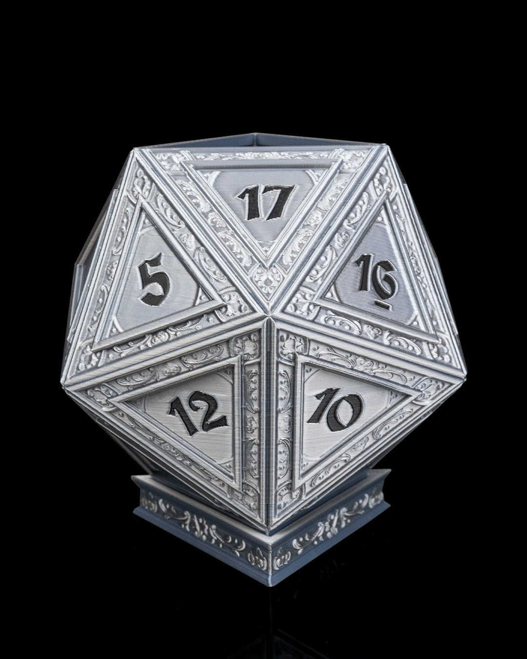 The Champion’s D20 Planter 🎲🛡️