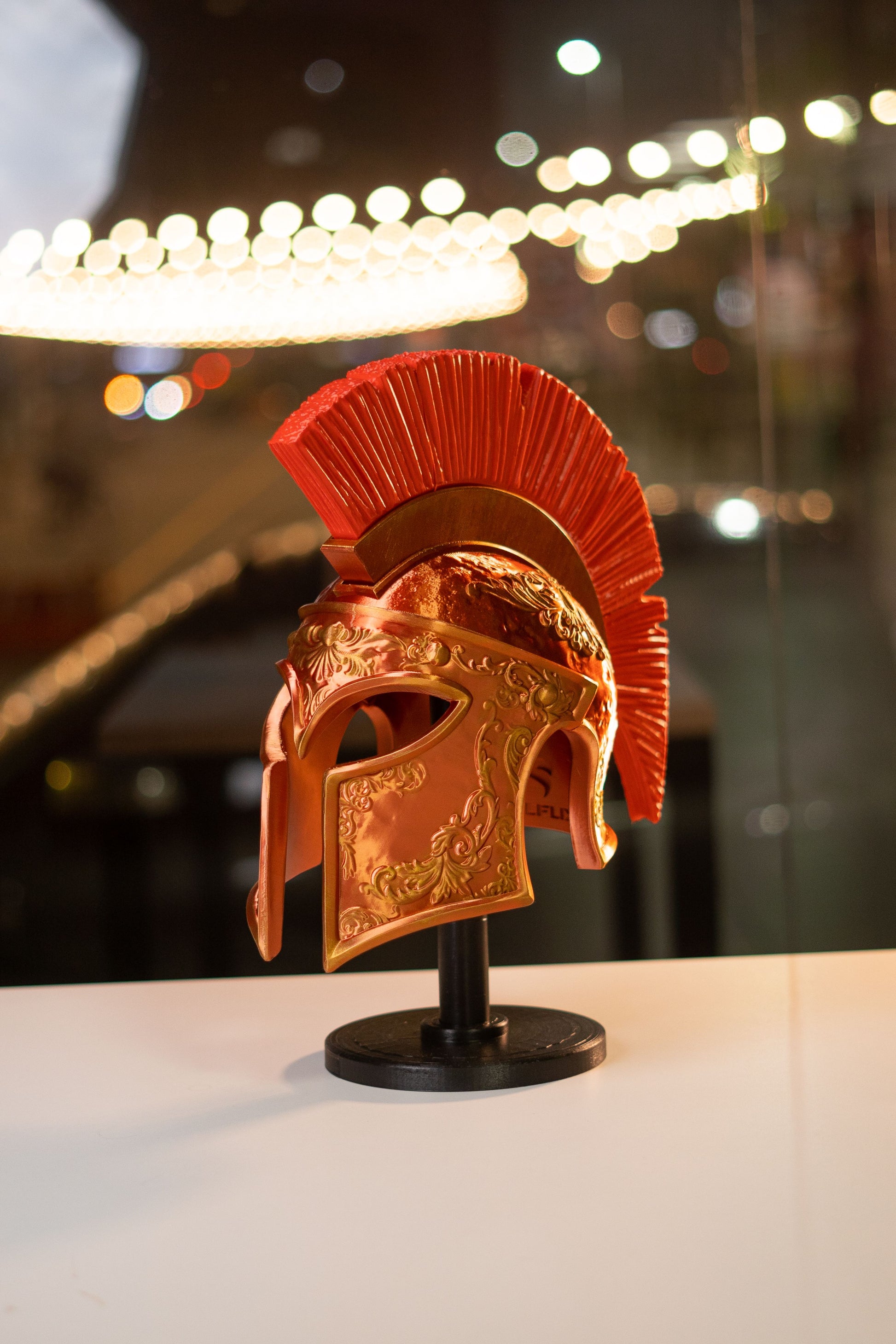 Forge of Valor: Spartan Warrior Helmet