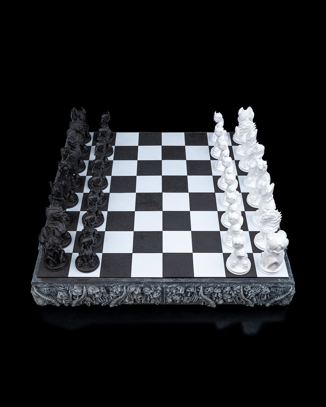 ♟️🔥 Demonic Chess Set – Summon Your Next Move