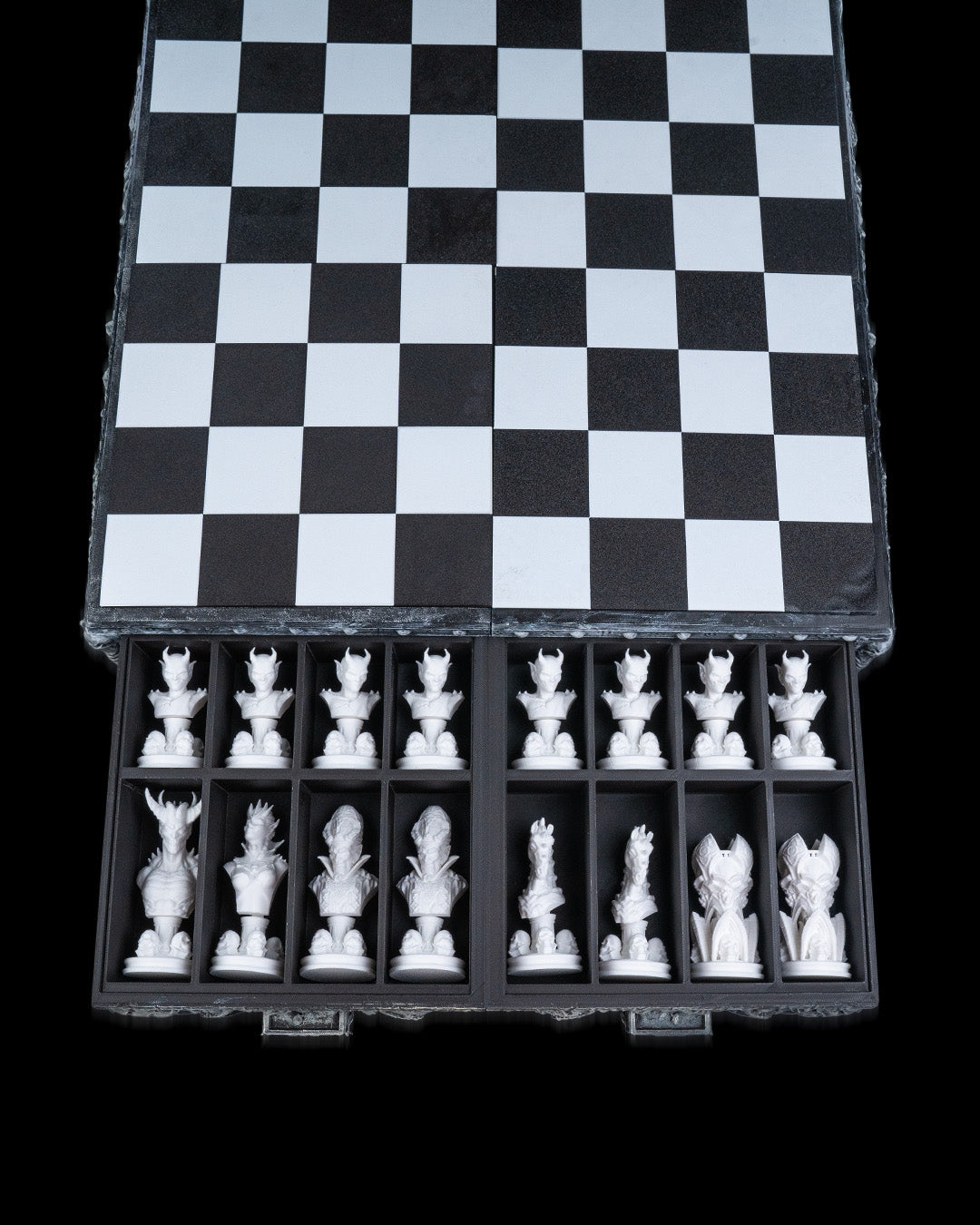 ♟️🔥 Demonic Chess Set – Summon Your Next Move