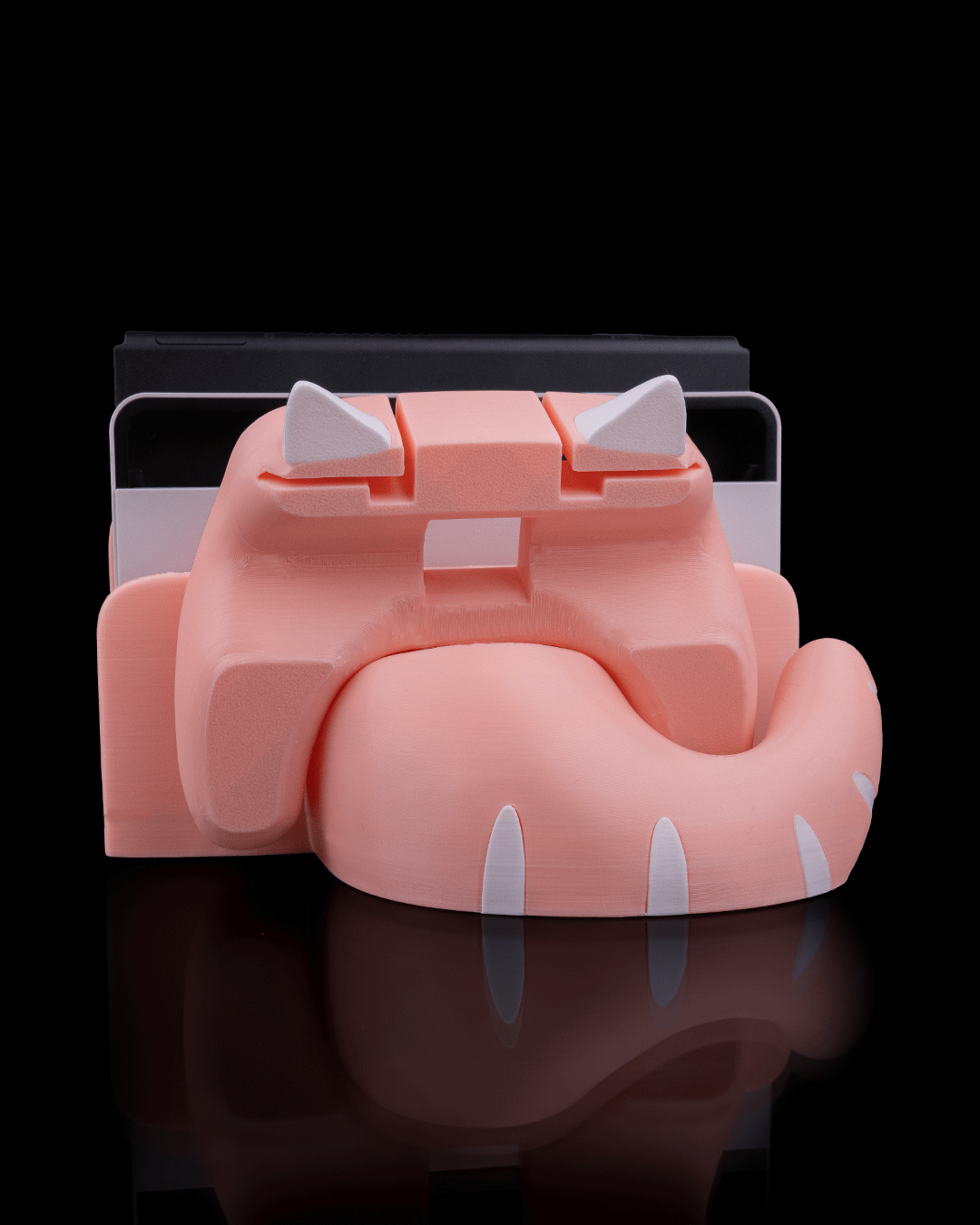 Kitty Loaf Nintendo Switch Dock Holder and Controller grips Set