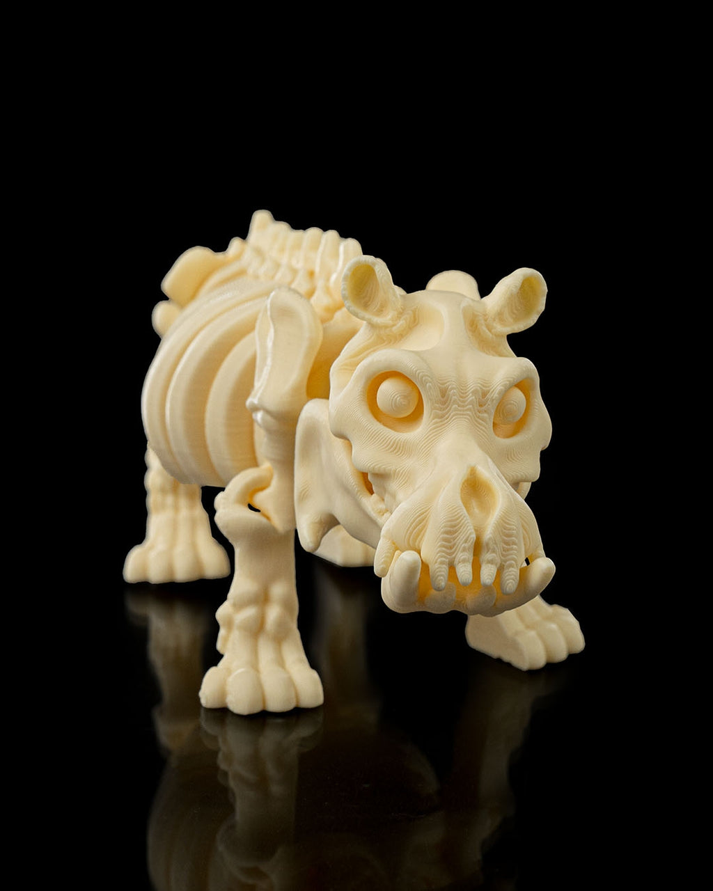 🦛 Bonez Zoo – Skeleton Hippo