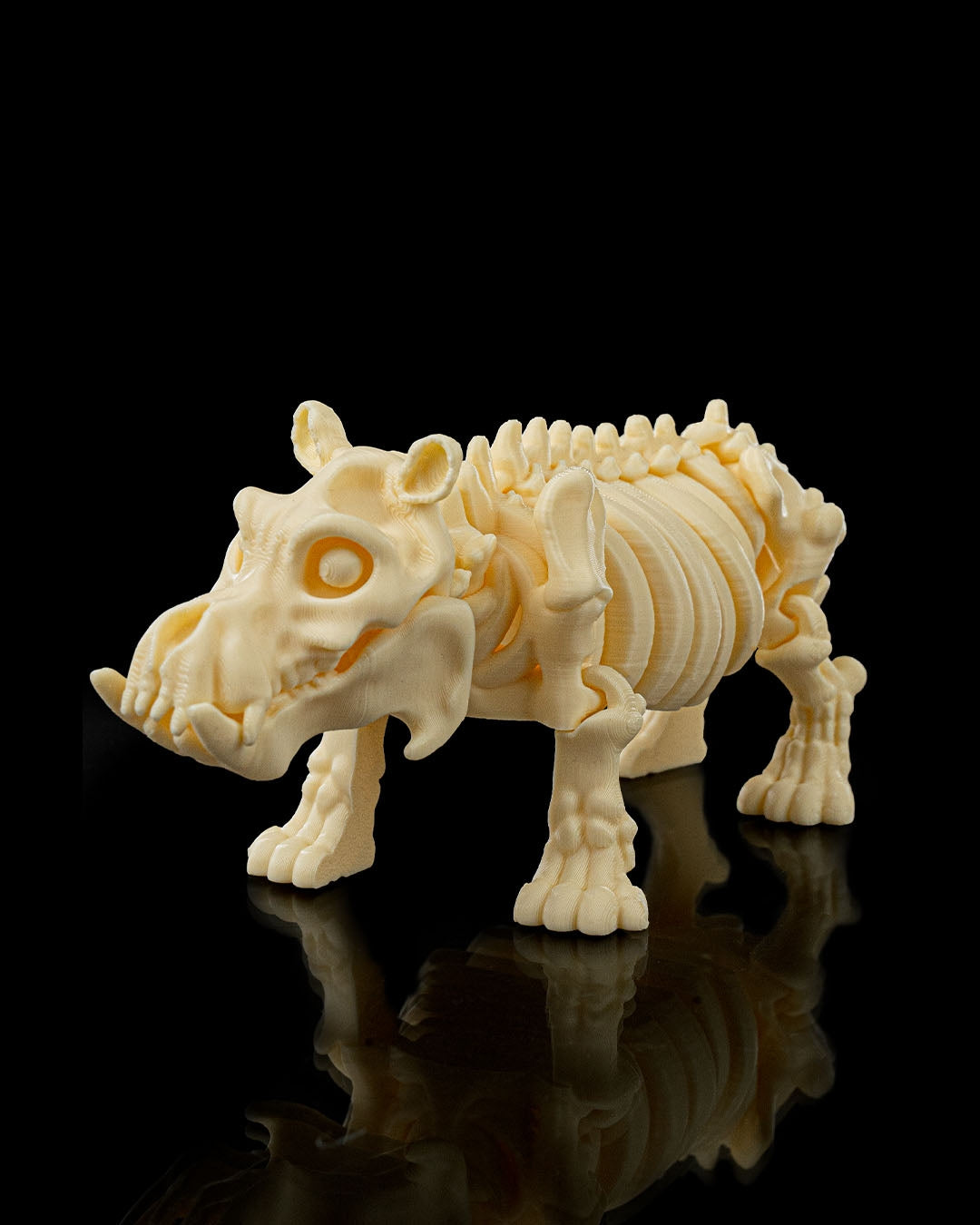 🦛 Bonez Zoo – Skeleton Hippo