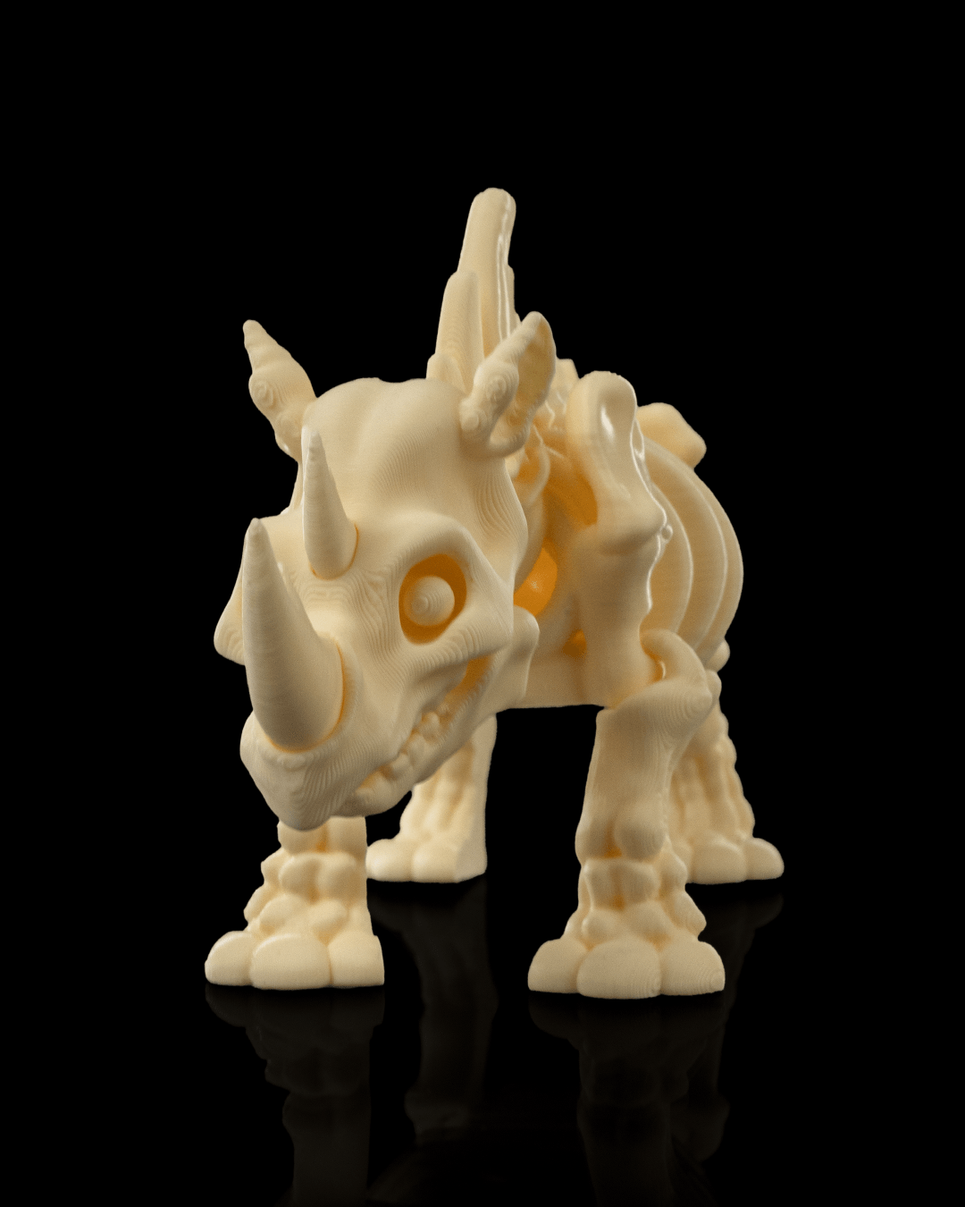 🦏 Bonez Zoo – Skeleton Rhino