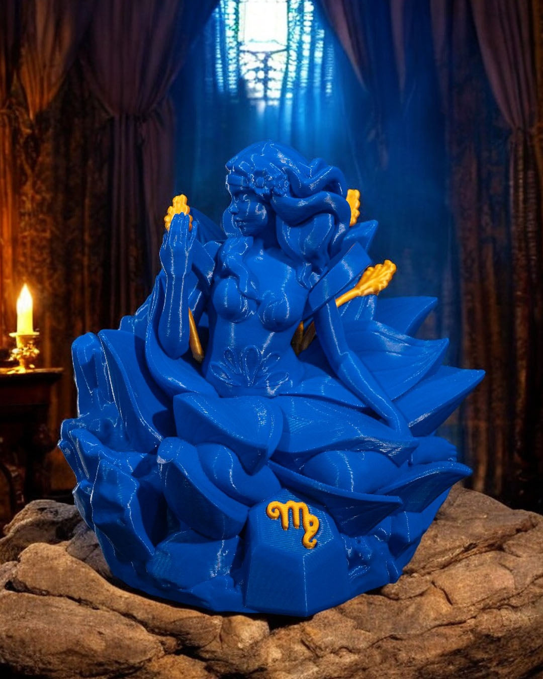 ♍️ Virgo – The Divine Guardian of Wisdom, Service, and Earthly Grace