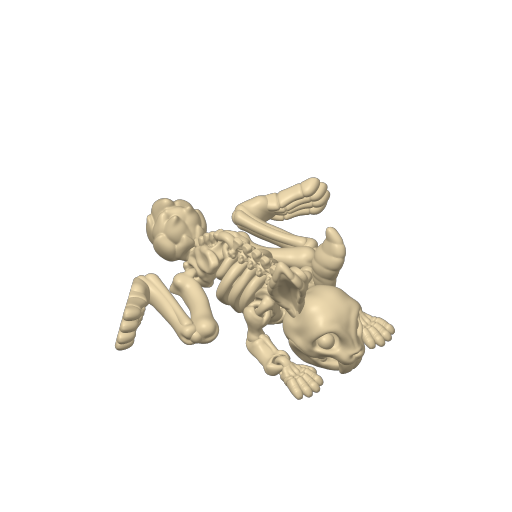🐰 Bonez Zoo – Skeleton Bunny